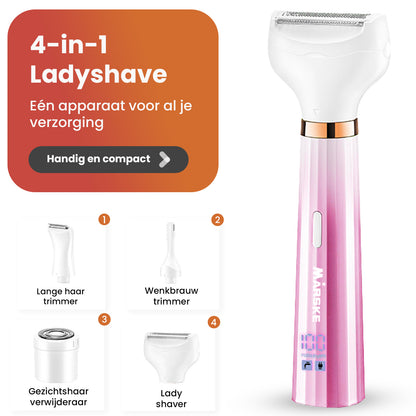 Smart-tech® Ladyshave 4-in-1 Deluxe