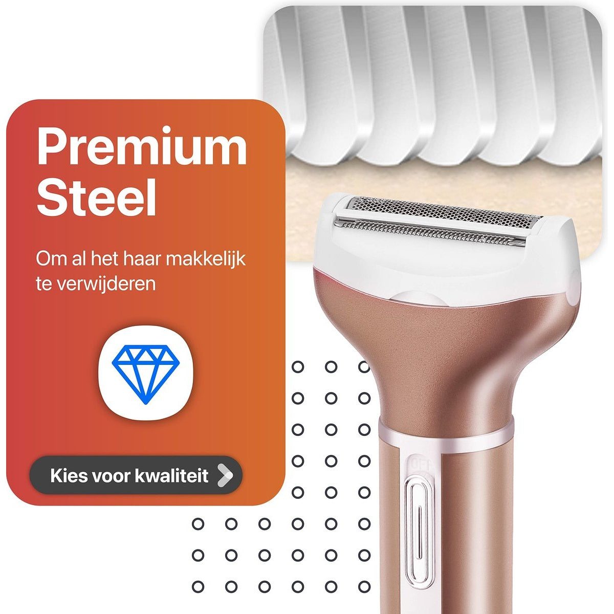 Smart-tech® 4 in 1 Ladyshave