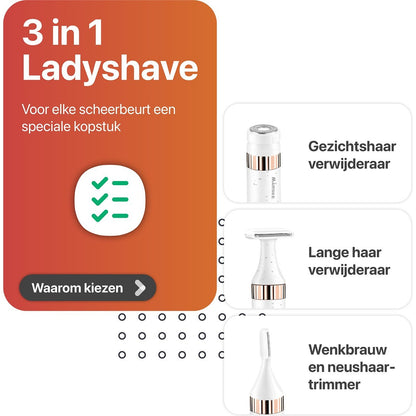 Smart-tech® 3 In 1 Ladyshave
